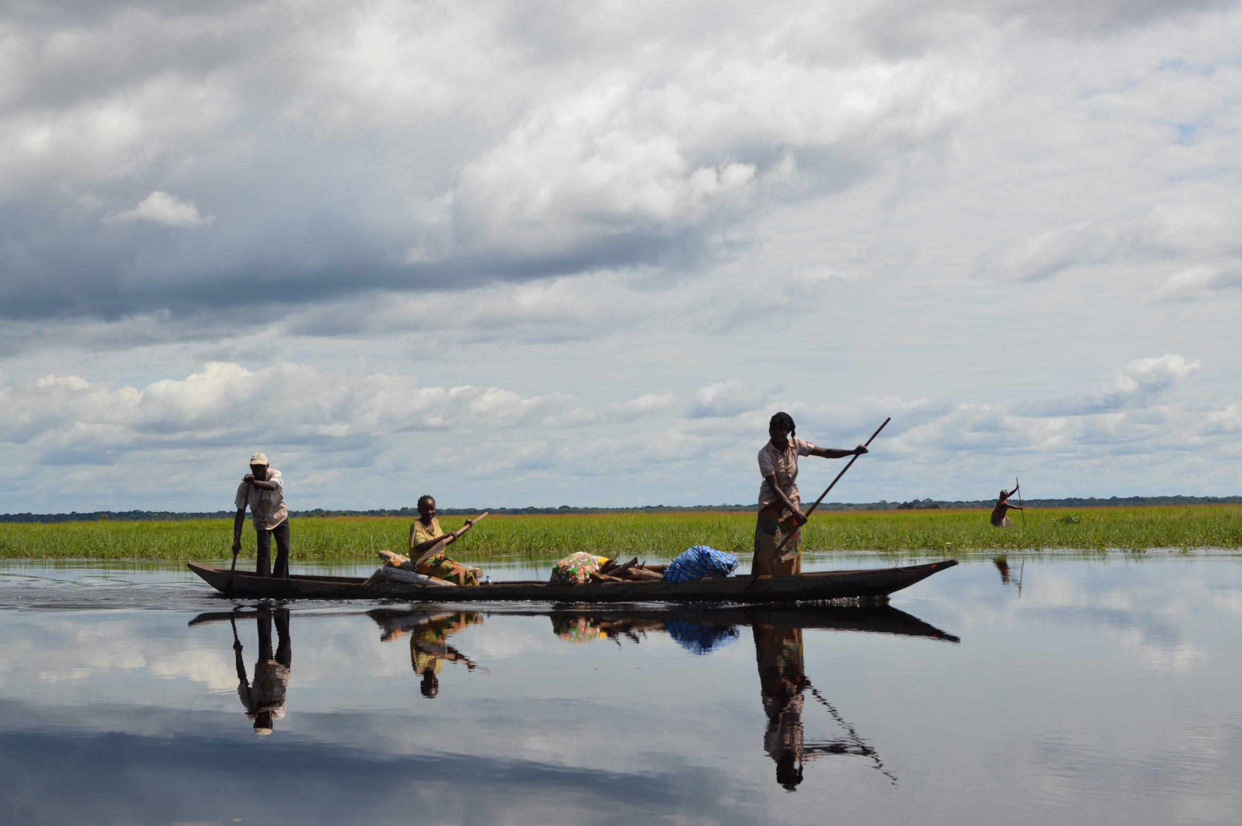 Congo communities river peatland